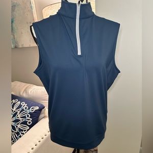 Peter Millar Mens Vest, Size Small, Blue